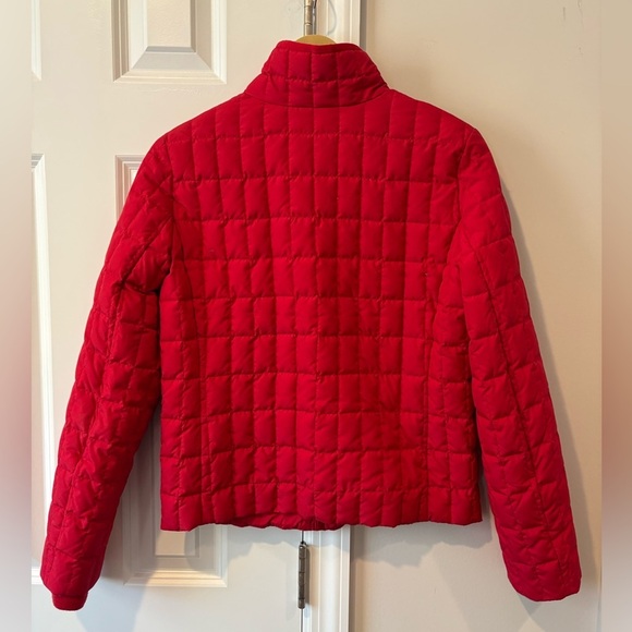 J. Crew Red Quilted Jacket - Picture 6 of 13